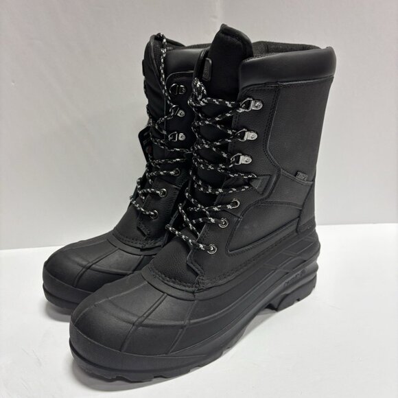 Kamik Men’s Nation Pro Black Winter Boots, Size 11 M main image 6